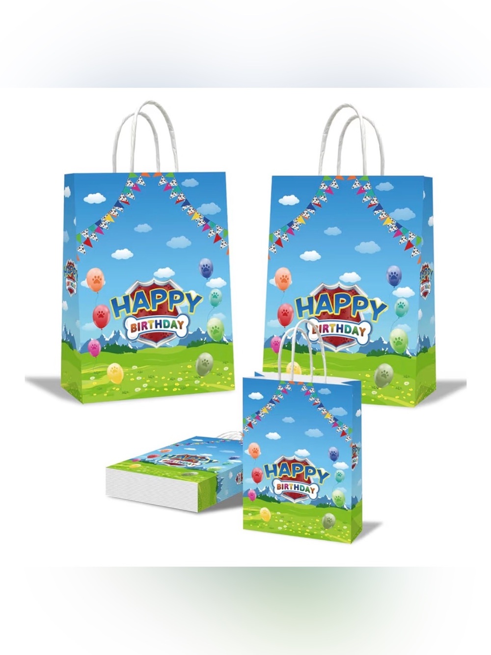 Happy Birthday Party Gift Bags
